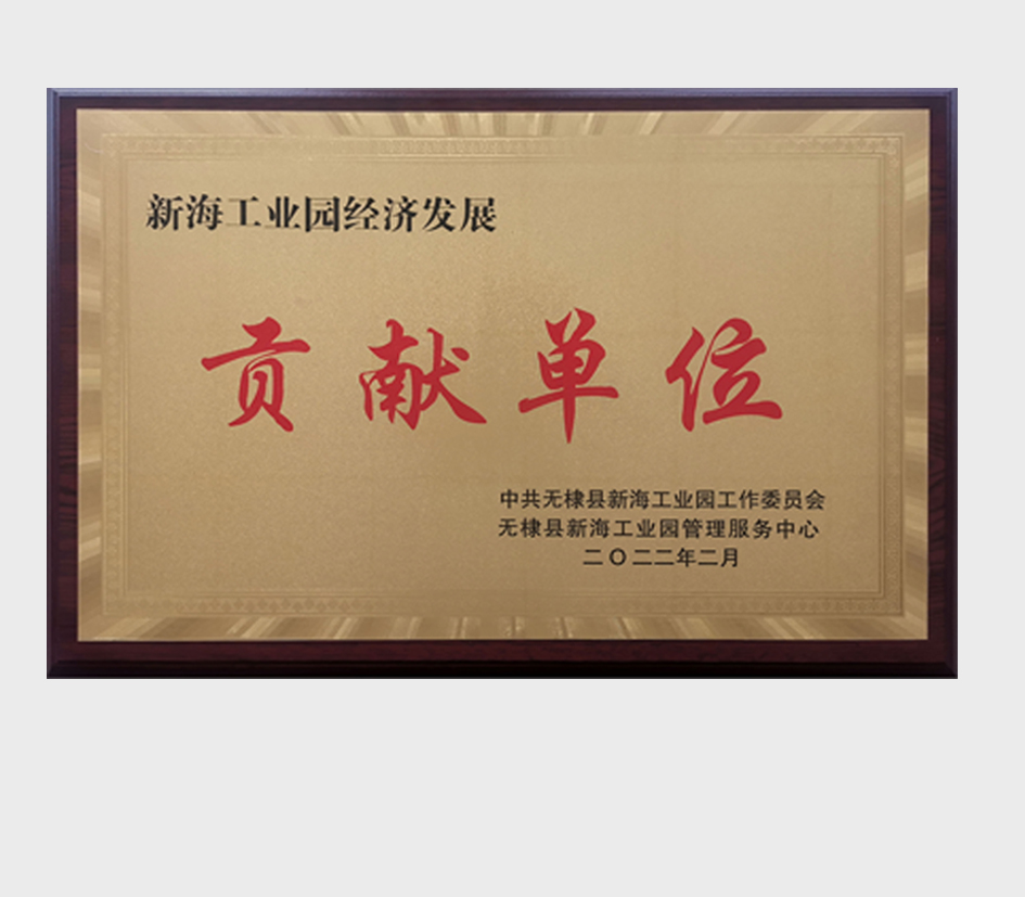2021年度经济发展贡献单位